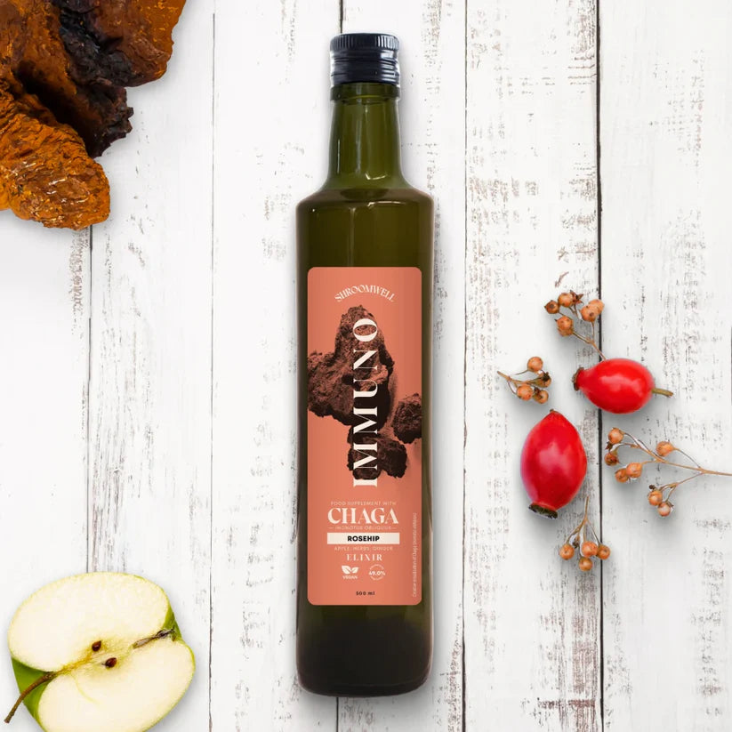 Chaga Elixir with Rosehip 500ml
