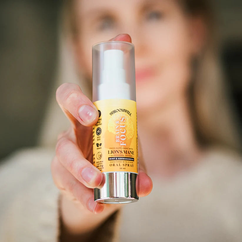 Brain & Focus Spray with Lion's Mane 30ml